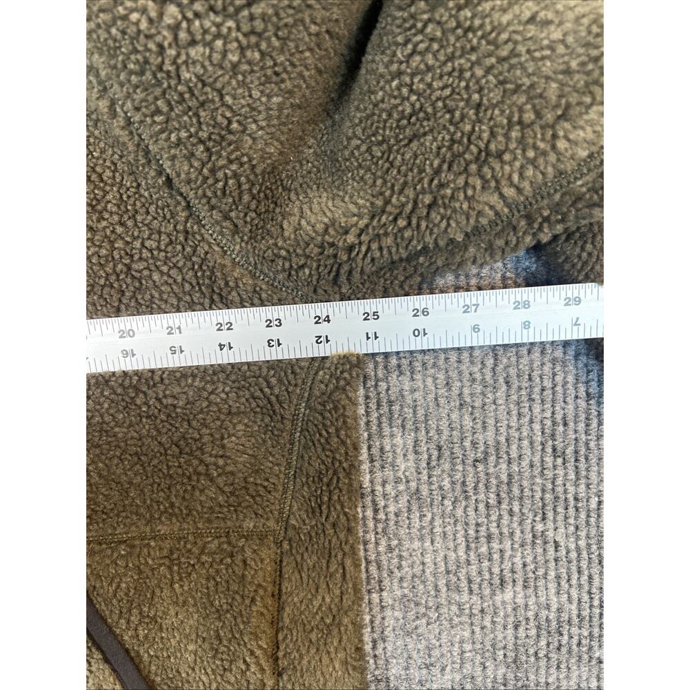 Carhartt Mens Loose Fit Fleece Pullover - 2 Warmer Rating Size Large Green - Picture 6 of 8